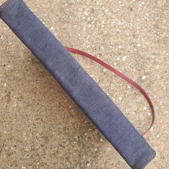 Polo Jeans Co. Ralph Lauren Raffeta Fashion Denim Woman's Face Shoulder Bag RL - Picture 4 of 6